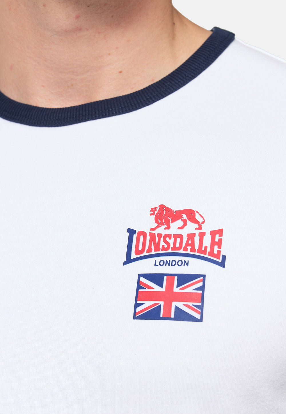 Lonsdale 117451 Cashendun T-Shirt Weiss