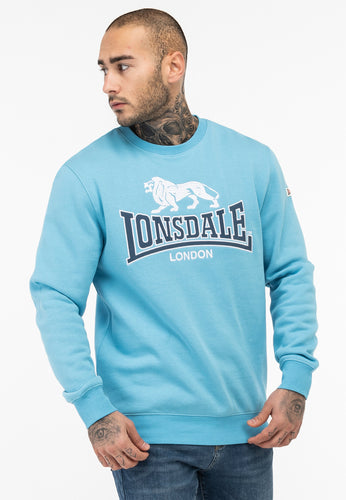 Lonsdale 117463 Lawins Sweatshirt Blau/Weiss/Navy