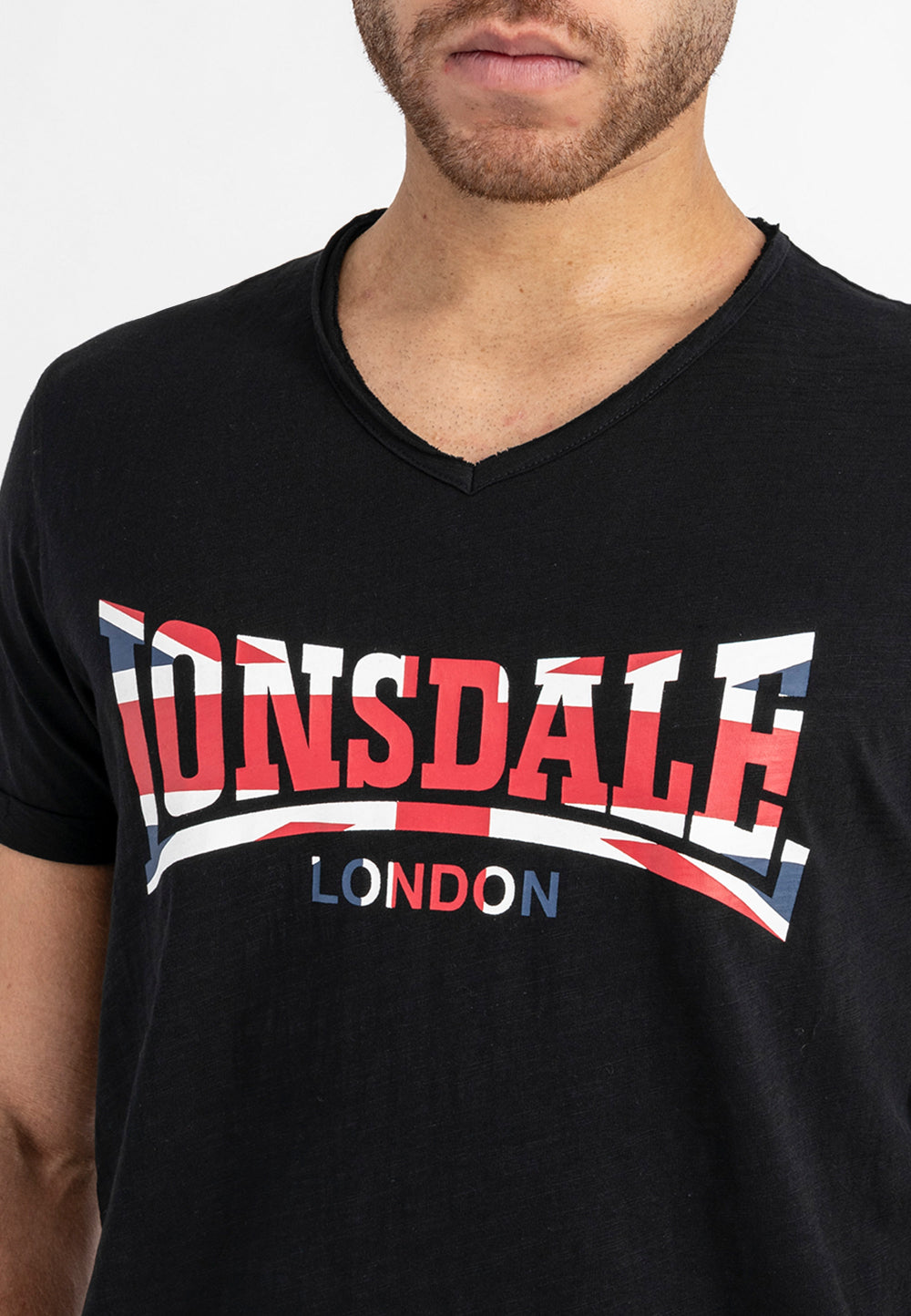 Lonsdale 117526 Stanydale T-Shirt - Schwarz