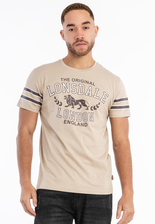 Lonsdale 117530 Brouster T-Shirt - Sand