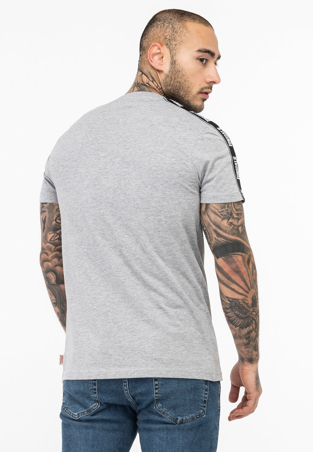 Lonsdale 117531 Vementry T-Shirt Marl Grey