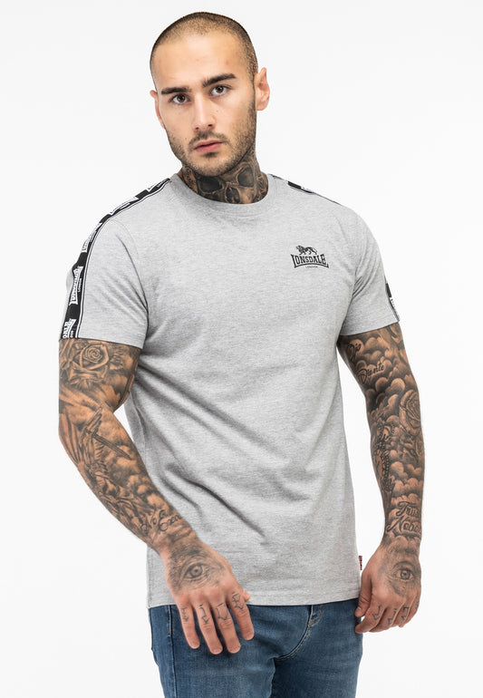 Lonsdale 117533 Brindister T-Shirt Marl Grey