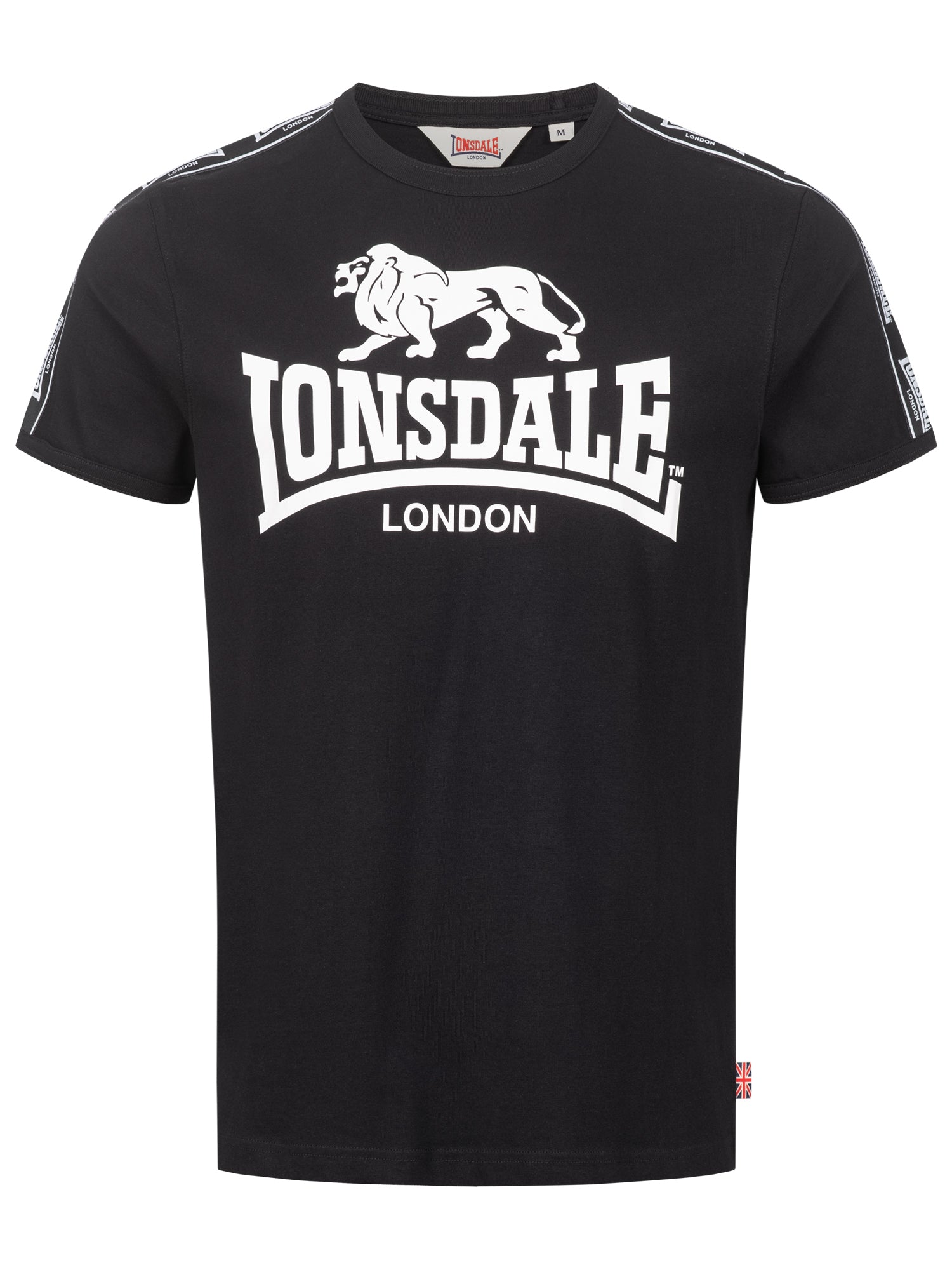 Lonsdale 117534 Stour T-Shirt - Schwarz