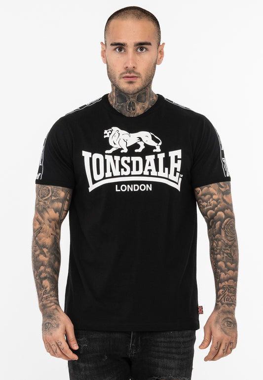 Lonsdale 117534 Stour T-Shirt - Schwarz