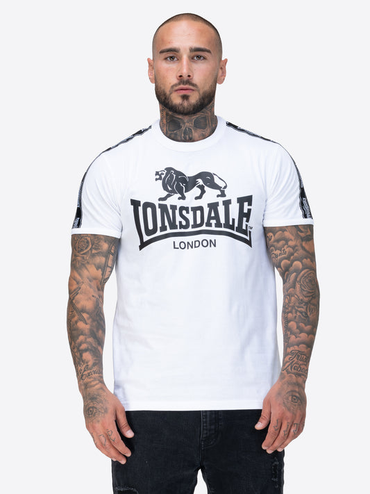 Lonsdale 117534 Stour T-Shirt - Weiss