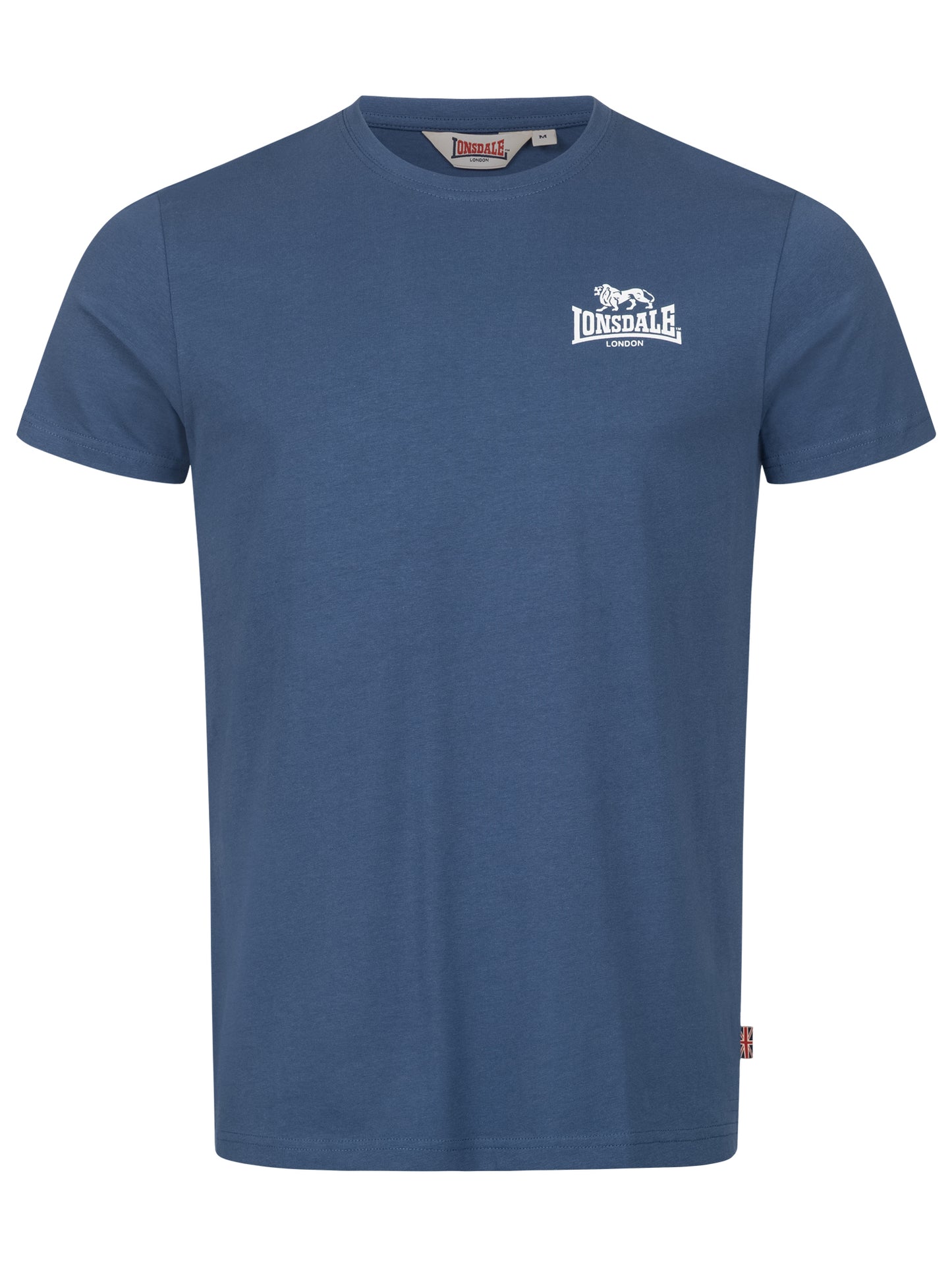Lonsdale Herren T-Shirt Navy kleines Logo Frontansicht