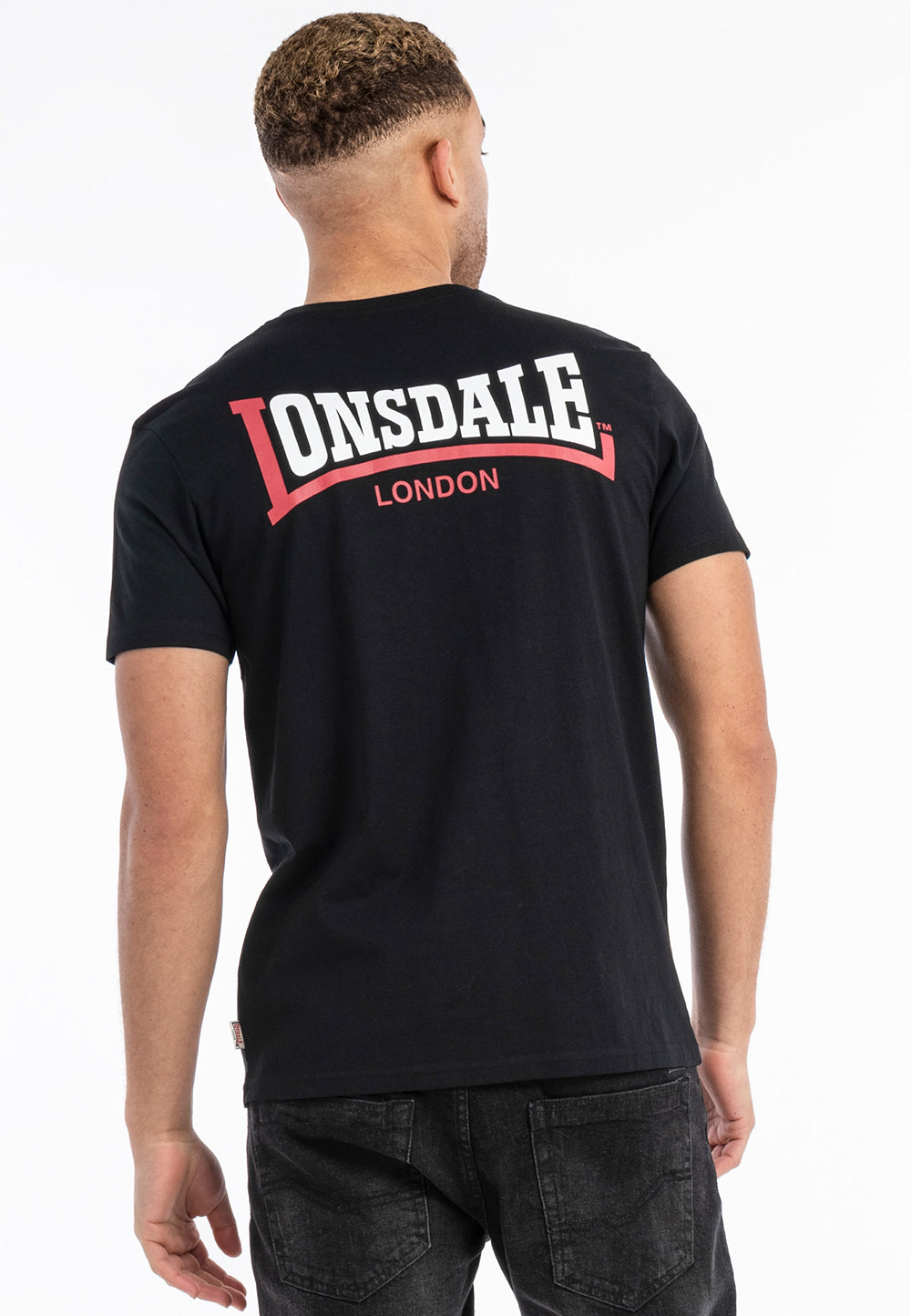 Lonsdale 117542  Dale T-Shirt - Schwarz