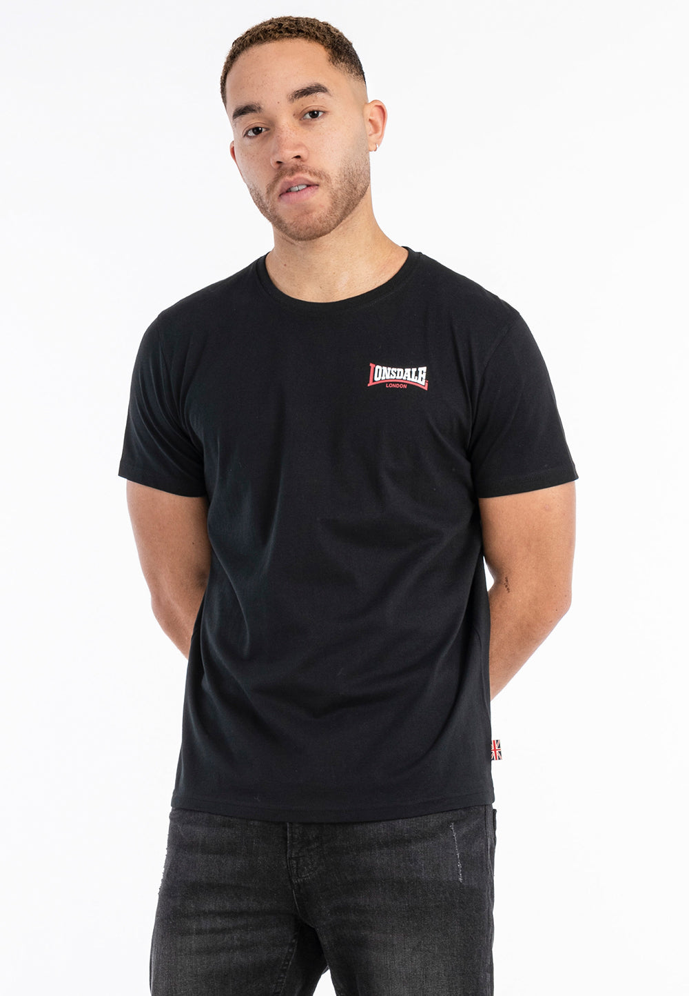 Lonsdale 117542  Dale T-Shirt - Schwarz