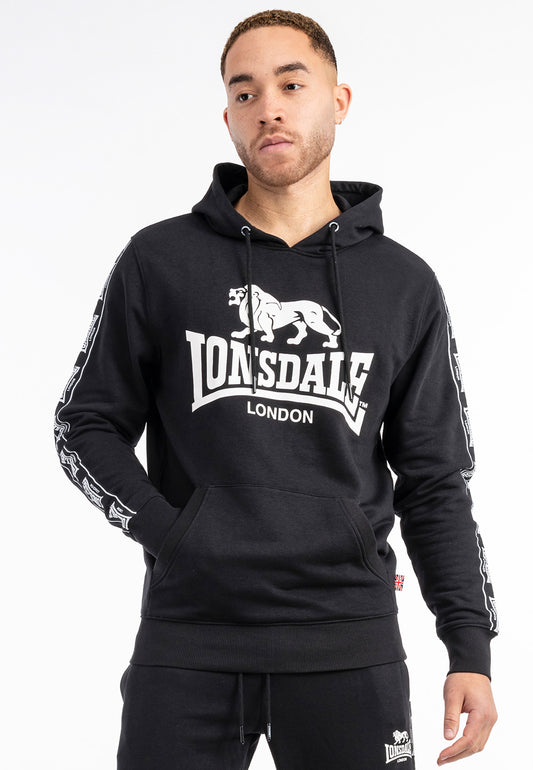 Lonsdale 117553 Scousburgh Kapuzenpullover Schwarz