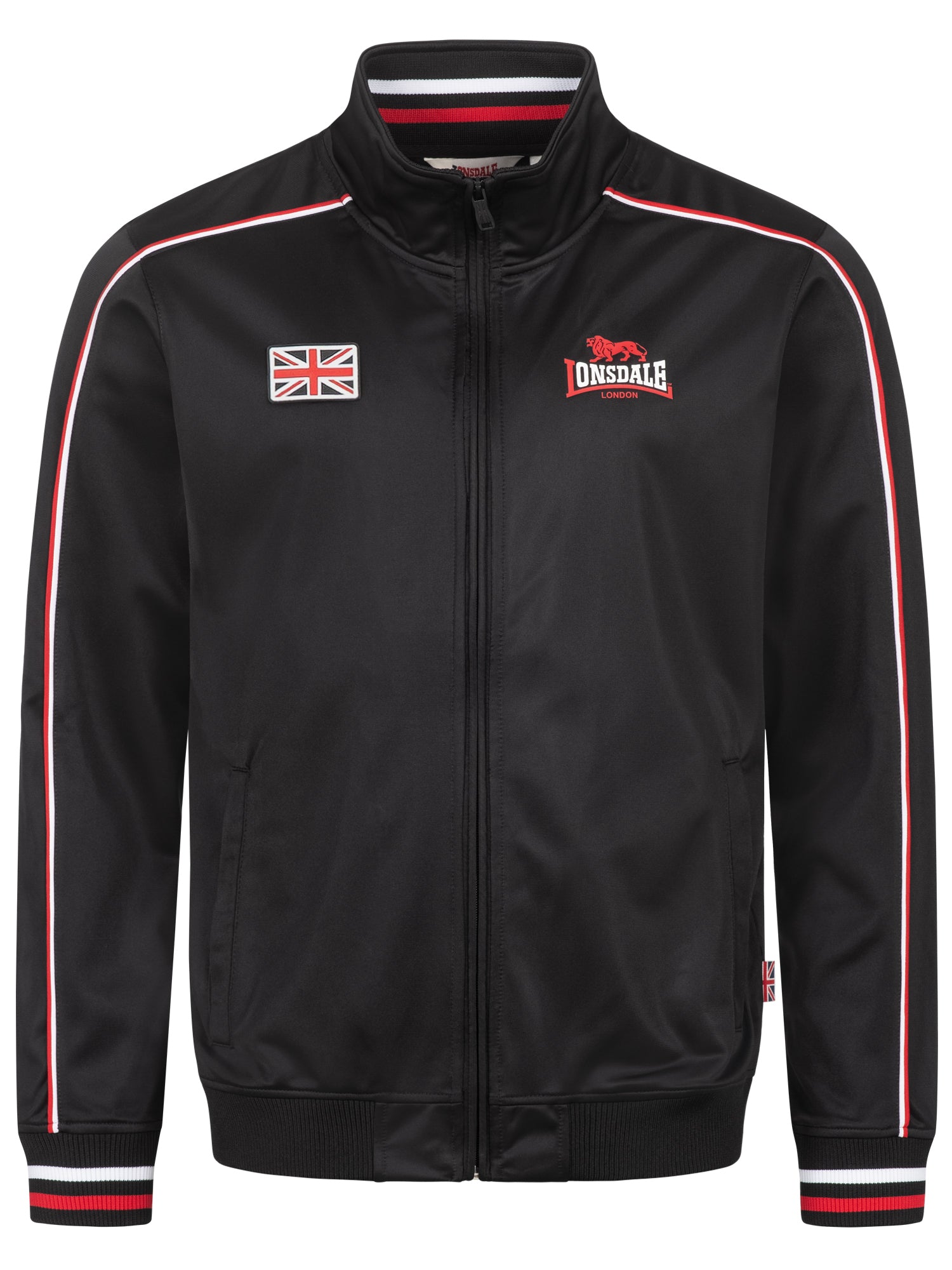 Lonsdale 117559 Skellberry Trainginsjacke Schwarz
