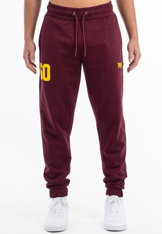Lonsdale Jogginghose mit Logo-Aufdruck, sportlicher Schnitt, elastischem Bund und Seitentaschen – in verschiedenen Farben und Designs erhältlich