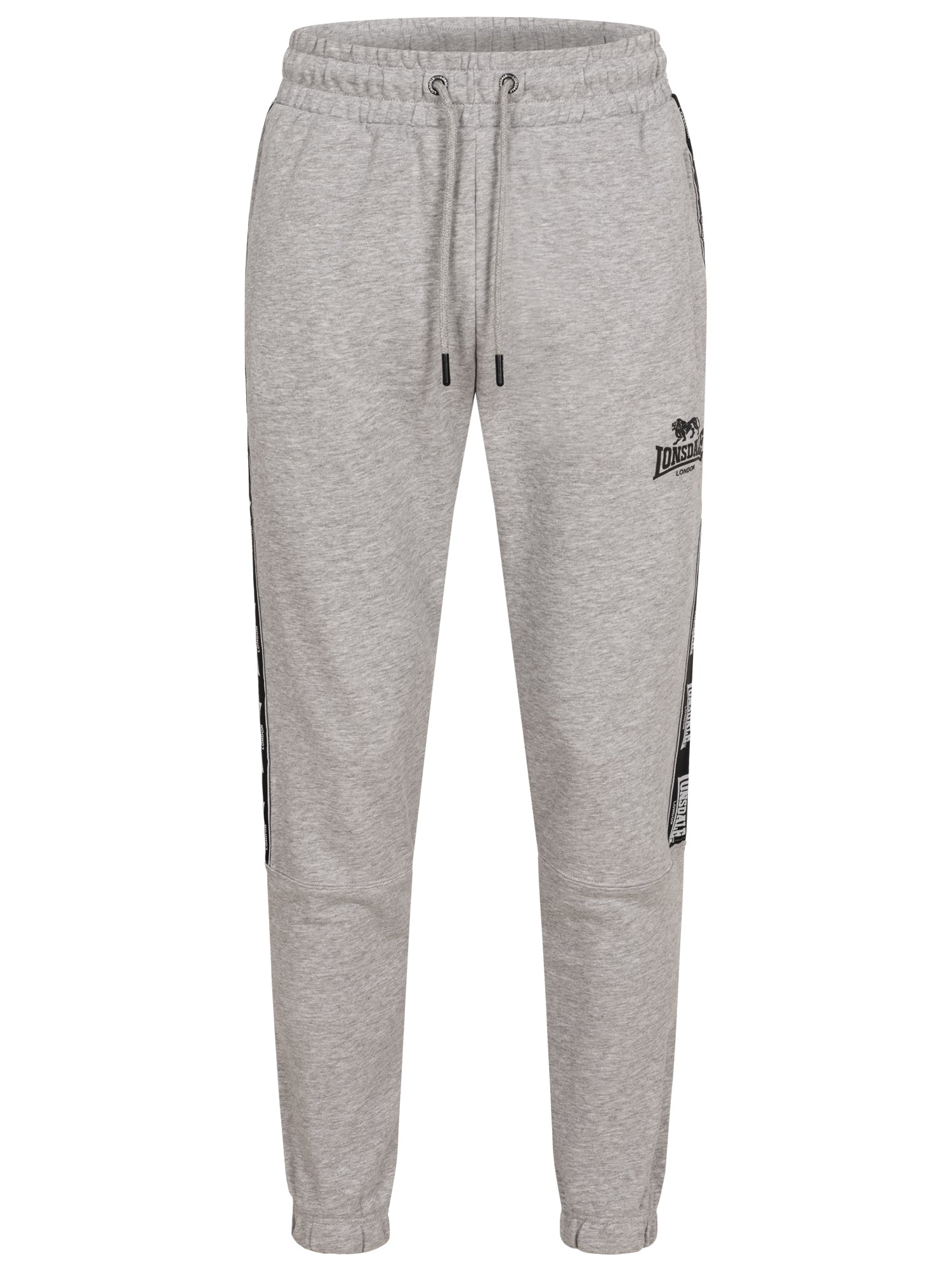 Lonsdale Jogginghose mit Logo-Tapes, sportlichem Schnitt und Seitentaschen – ideal für Freizeit und Training