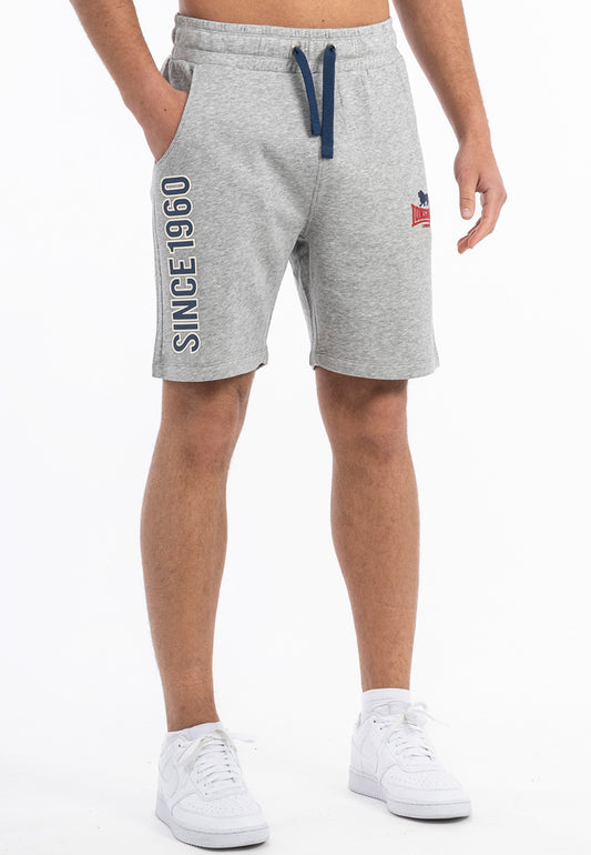Lonsdale 117565 Skaill Shorts Marl Grey
