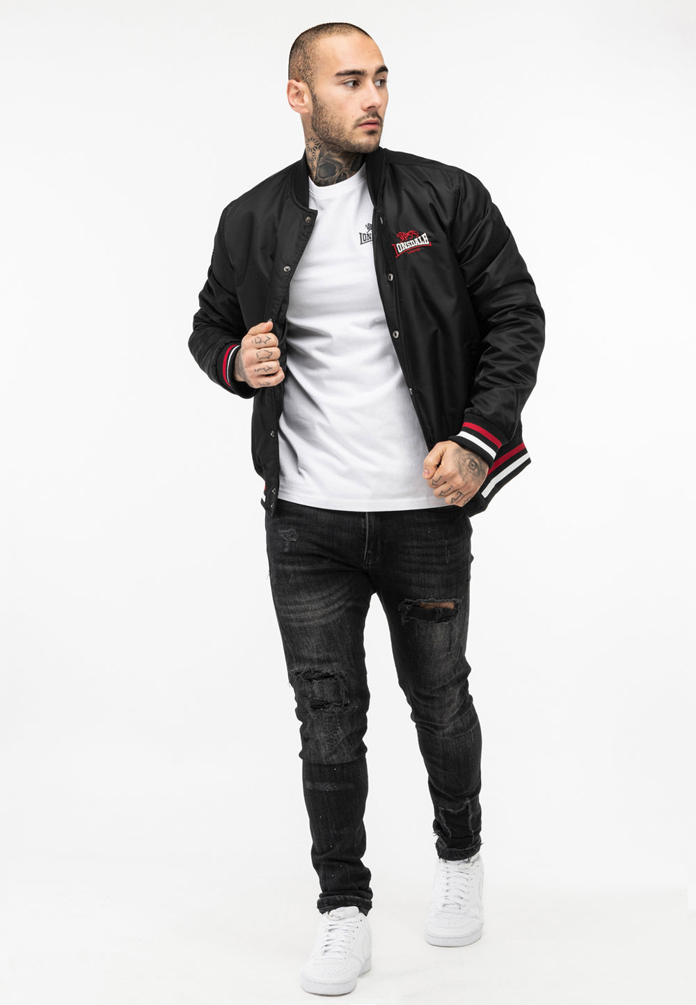 Lonsdale 117578 Orkney Jacke Schwarz