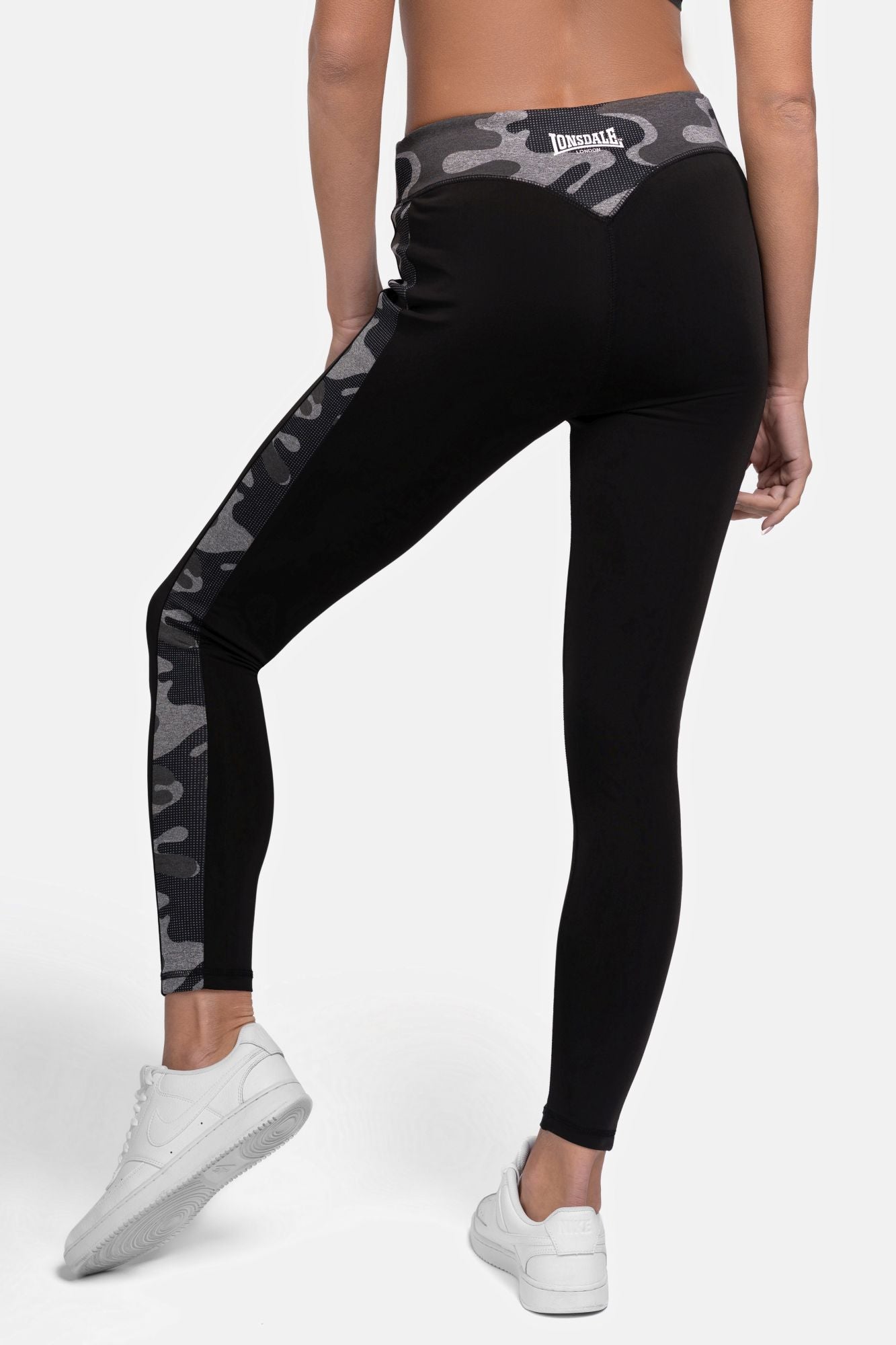 Lonsdale 117591 Ladies Dorrery Leggins  Camo / Schwarz