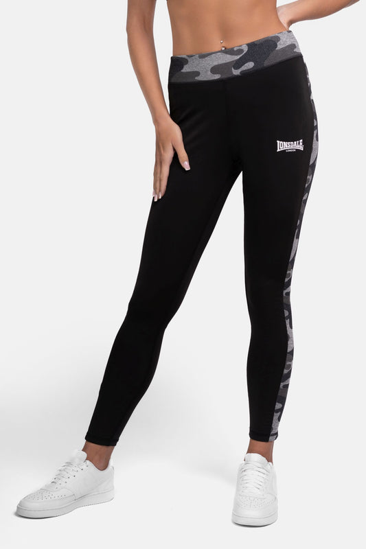 Lonsdale 117591 Ladies Dorrery Leggins  Camo / Schwarz