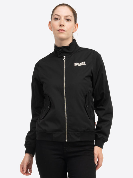 Lonsdale London 117598 Ladies Harrington  Rodeen Jacke Schwarz