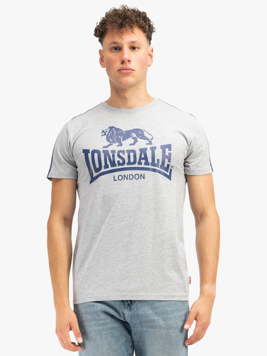 Lonsdale 117604 Henconner T-Shirt - Marl Grey