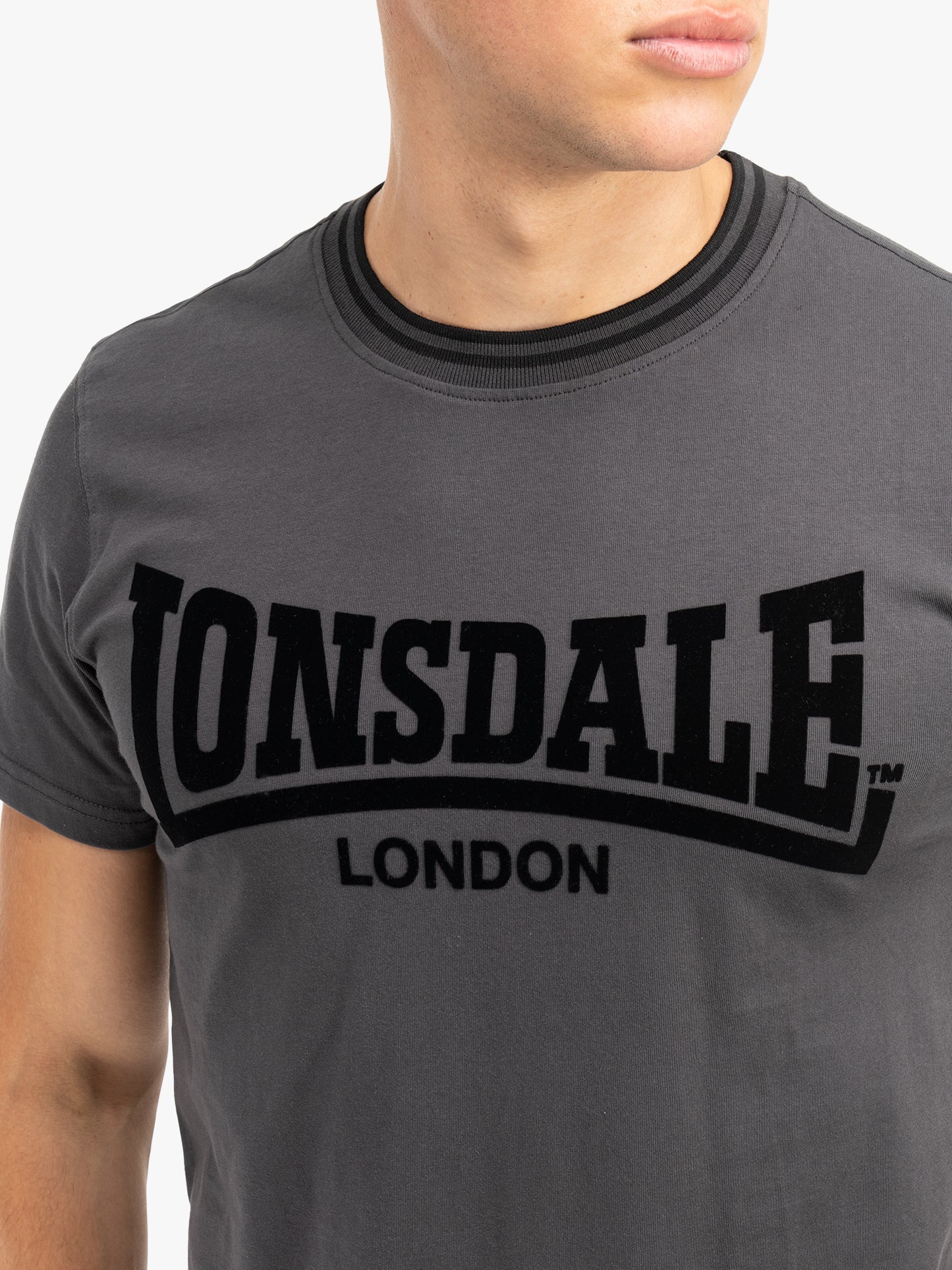 Lonsdale 117605 Potternewton T-Shirt - Anthracite
