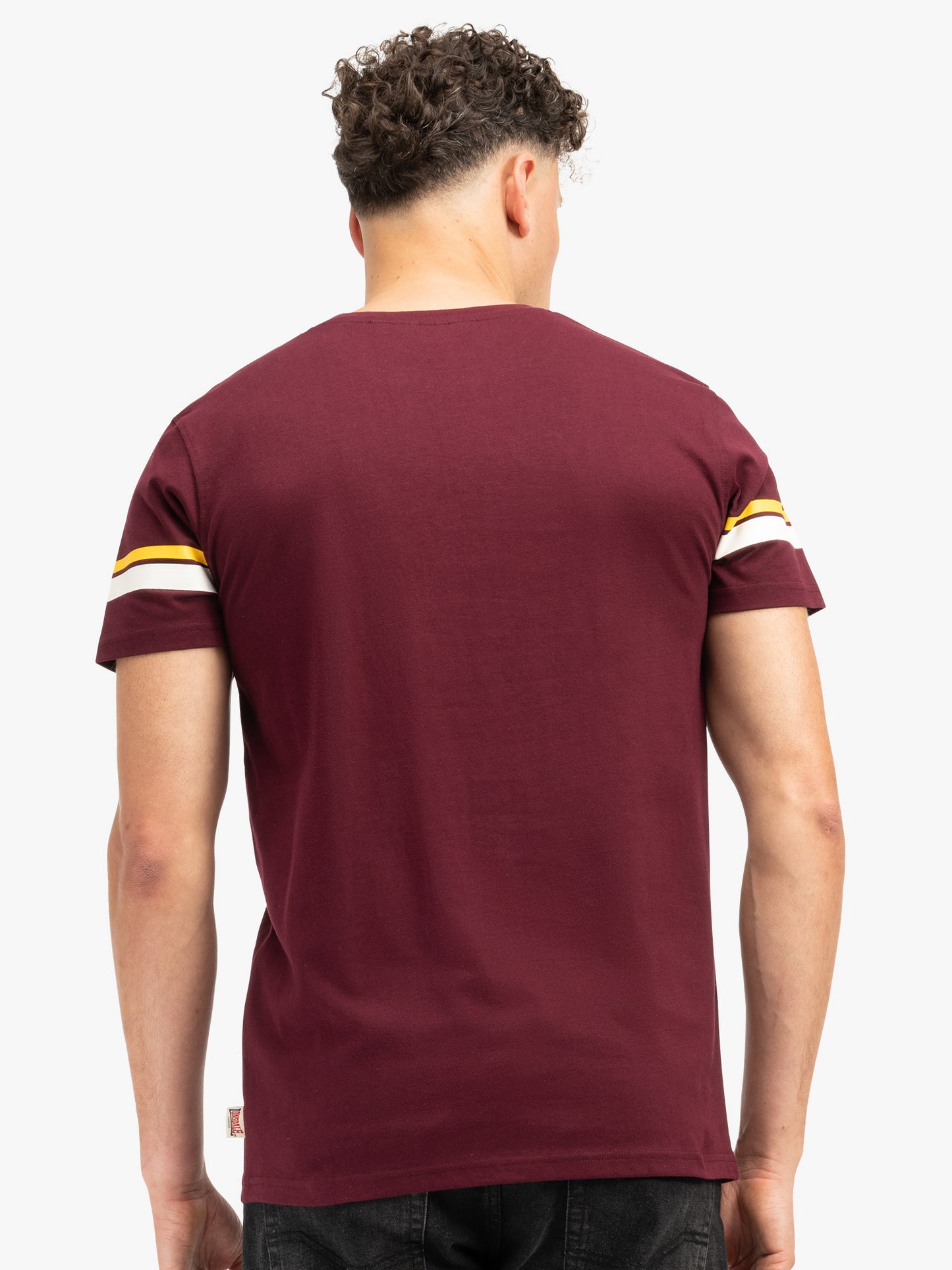 Lonsdale 117606 Methley T-Shirt - Oxblood