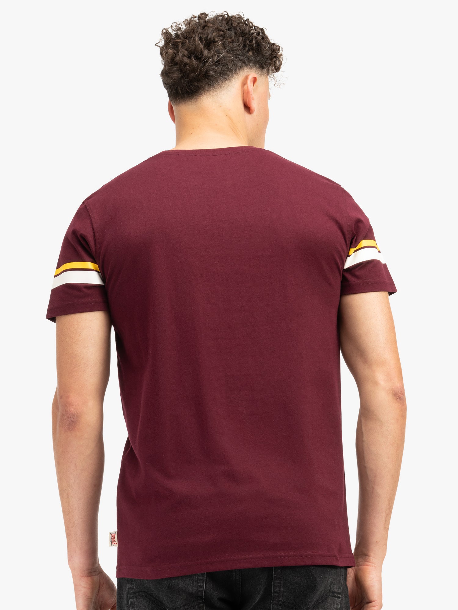 Lonsdale 117606 Methley T-Shirt - Oxblood