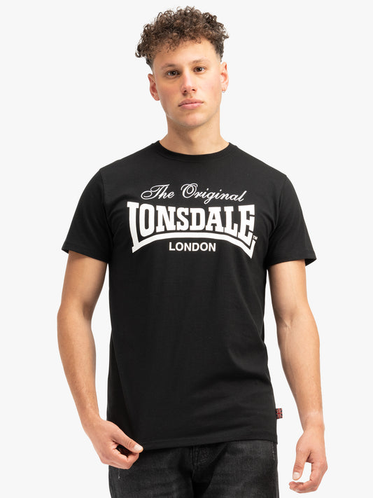 Lonsdale 117607 ColsbrookeT-Shirt - Schwarz