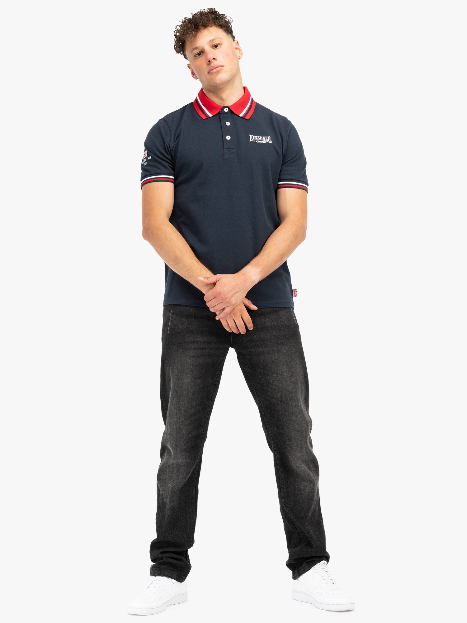 Lonsdale 117614 Ellers Grove Poloshirt Navy