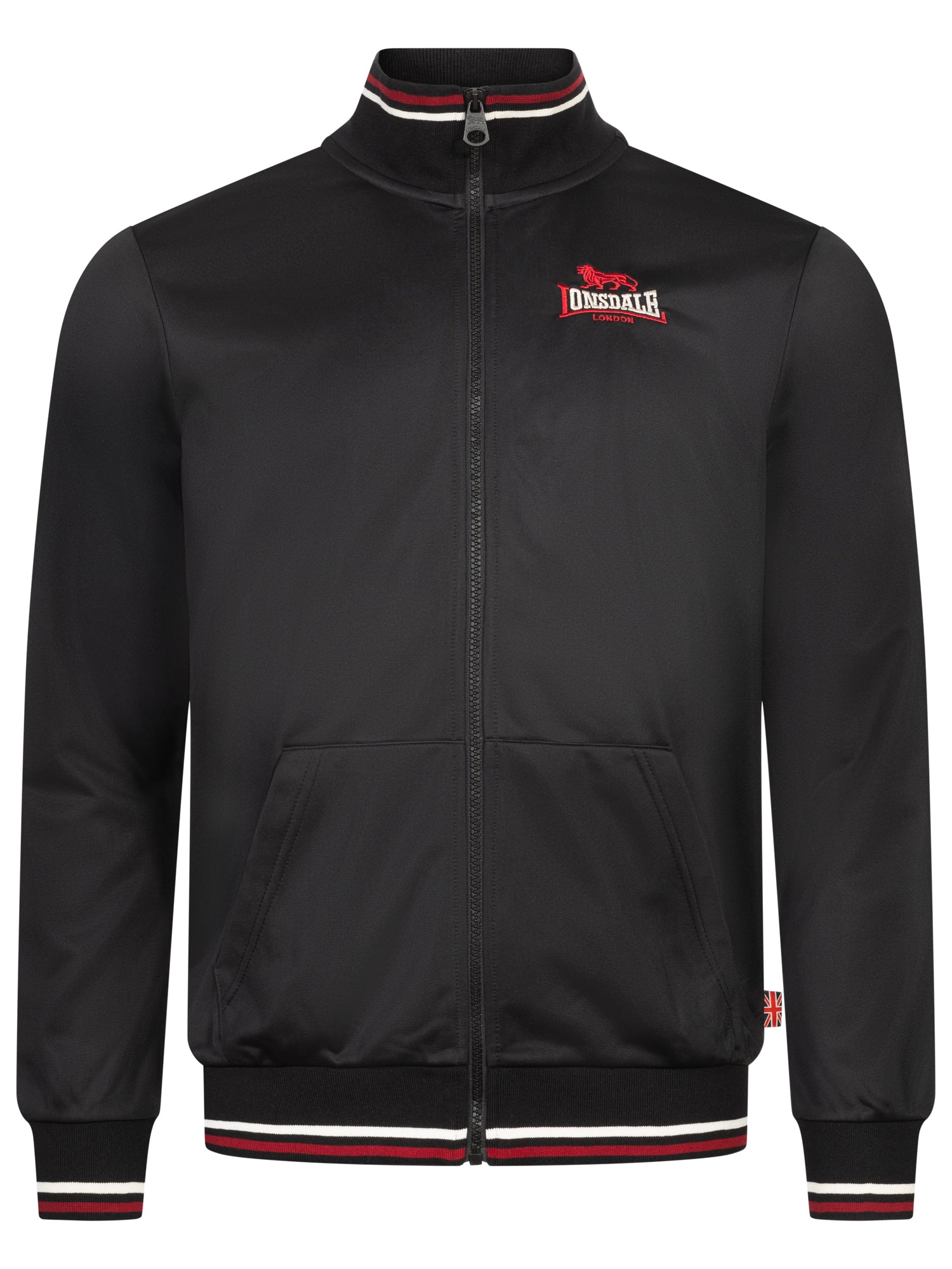 Lonsdale 117621 Irthing Trainingsjacke Schwarz