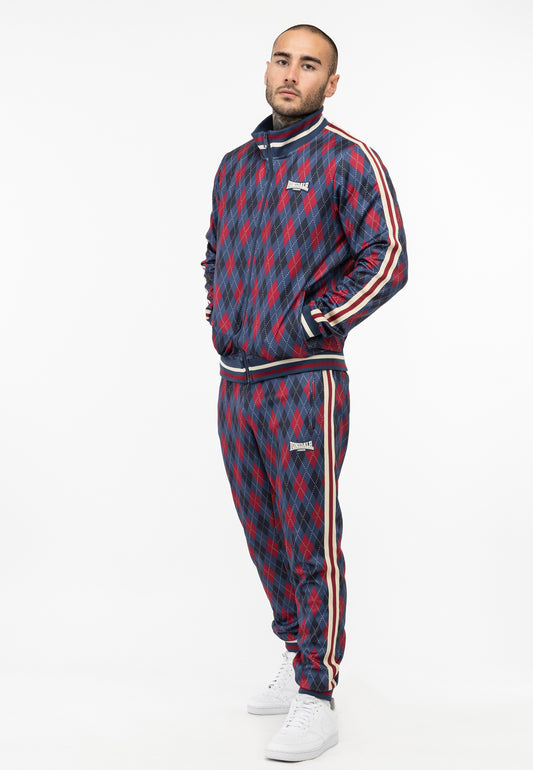 Lonsdale 117636 Redford Jogginganzug Navy/Rot/Ecru