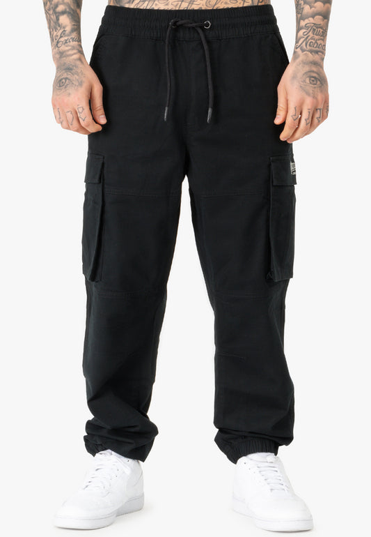 Lonsdale 117654 Mickley Cargohose Schwarz