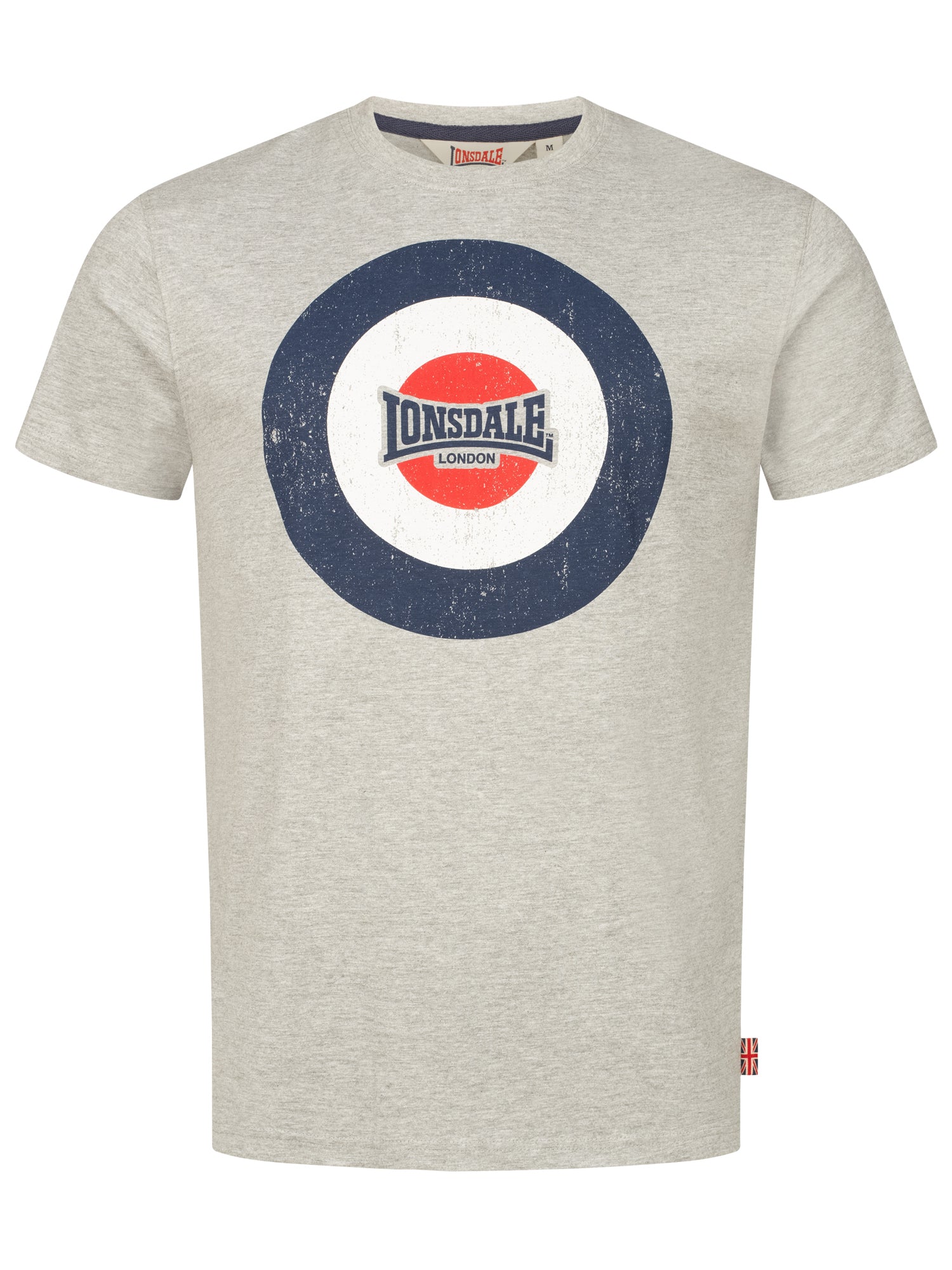 Lonsdale 117661 Trevose T-Shirt - Marl Grey