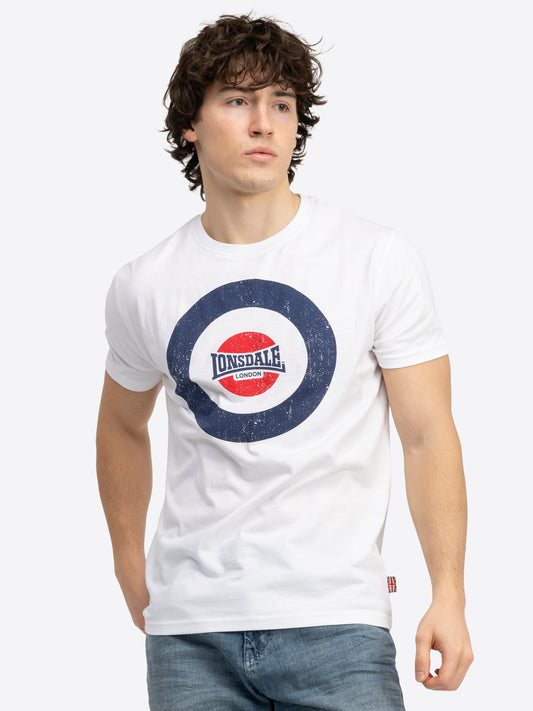 Lonsdale 117661 Trevose T-Shirt - Weiss
