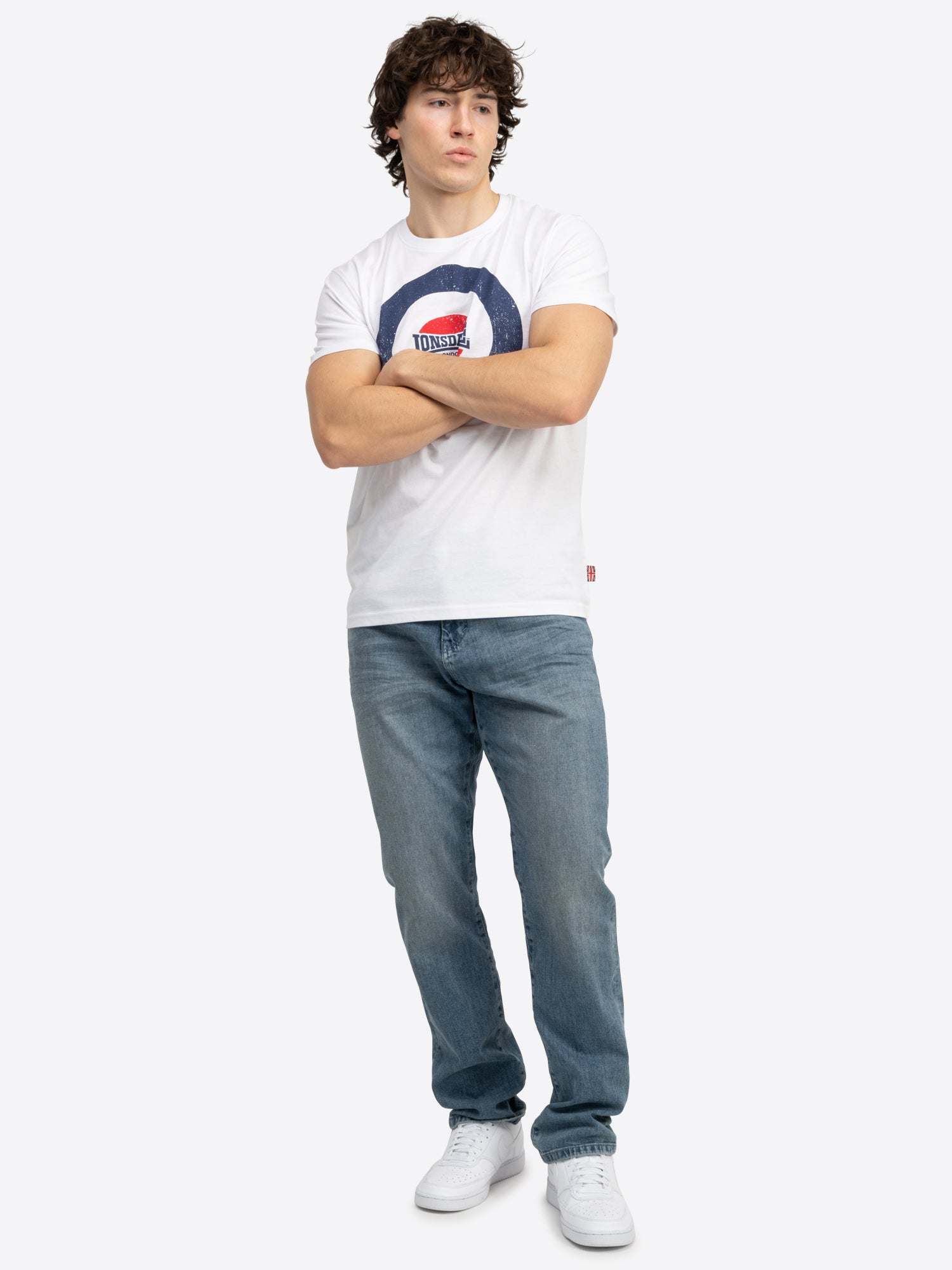 Lonsdale 117661 Trevose T-Shirt - Weiss