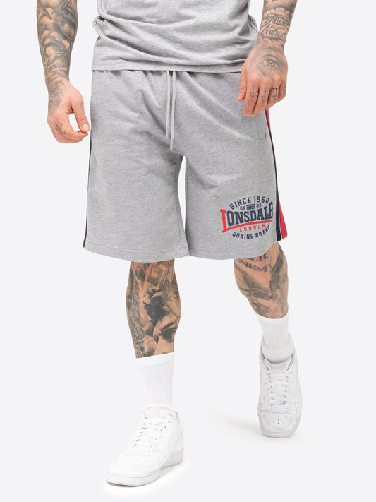 Lonsdale 117685 Sandown Short Marl Grey