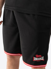 Laden Sie das Bild in den Galerie-Viewer, Lonsdale 117710 Pewsey Singlet &amp; Shorts Set Schwarz
