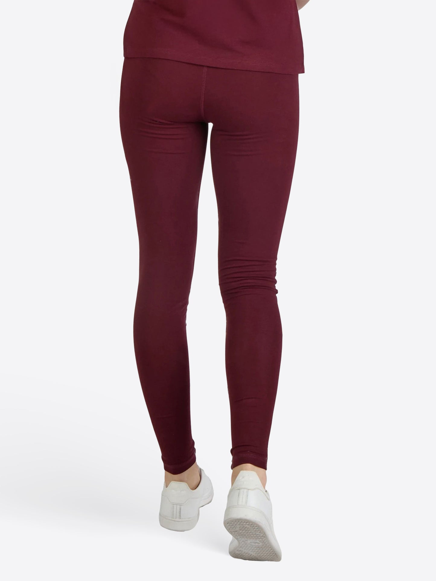 Lonsdale 117727 Ladies Lowstoft Leggins Oxblood