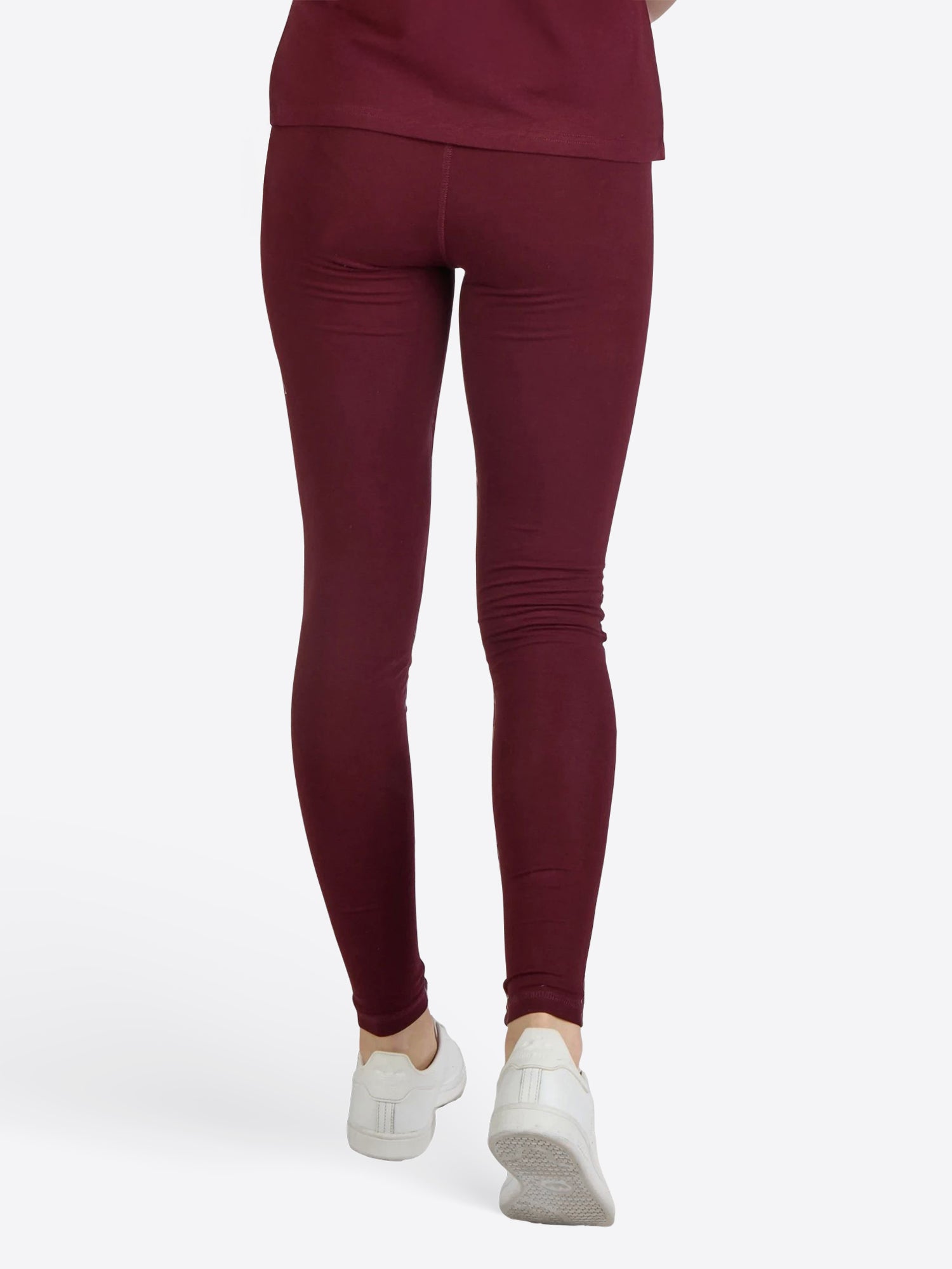 Lonsdale 117727 Ladies Lowstoft Leggins Oxblood