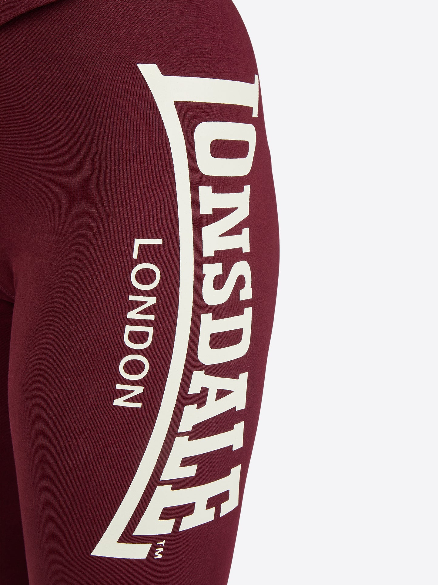 Lonsdale 117727 Ladies Lowstoft Leggins Oxblood