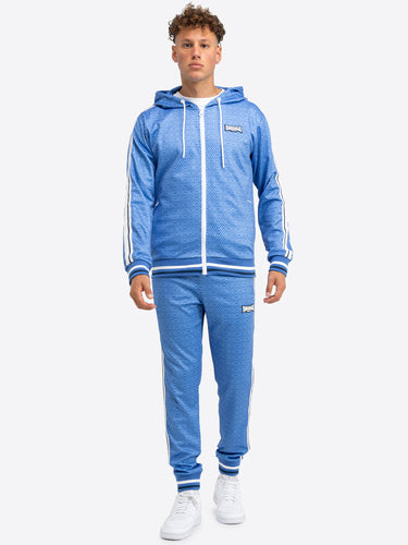 Lonsdale 117736 Chain Track Jogginganzug Navy/Baby Blue/ Blue