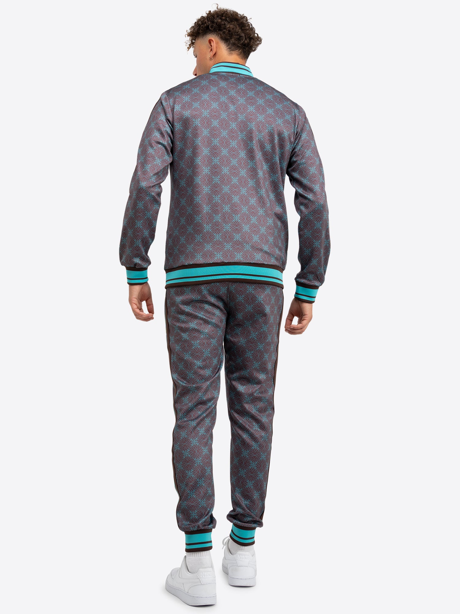 Lonsdale 117738 Before 8 Jogginganzug Braun/ Turquoise