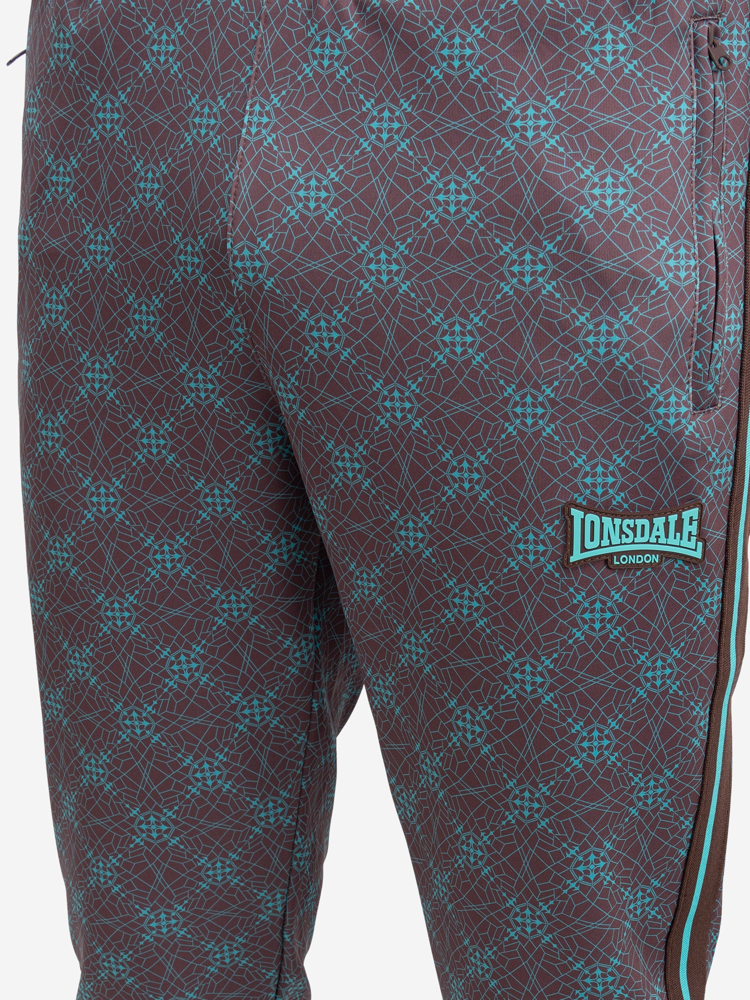 Lonsdale 117738 Before 8 Jogginganzug Braun/ Turquoise