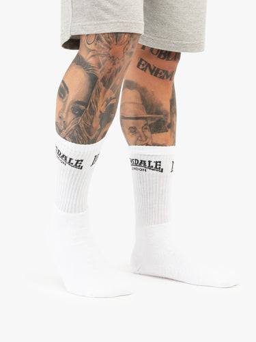  Lonsdale 117750 Gilbert Socken Weiss/Schwarz