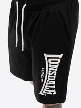 Laden Sie das Bild in den Galerie-Viewer, Lonsdale 117765 Mair T-Shirt &amp; Shorts Set Weiss/Schwarz
