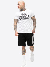Laden Sie das Bild in den Galerie-Viewer, Lonsdale 117765 Mair T-Shirt &amp; Shorts Set Weiss/Schwarz
