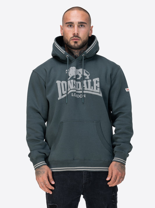 Lonsdale 117773 Outwood Hoodie Grün