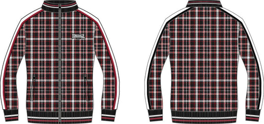 Lonsdale 117790 Whelley Trainingsjacke Schwarz/Rot/Weiss