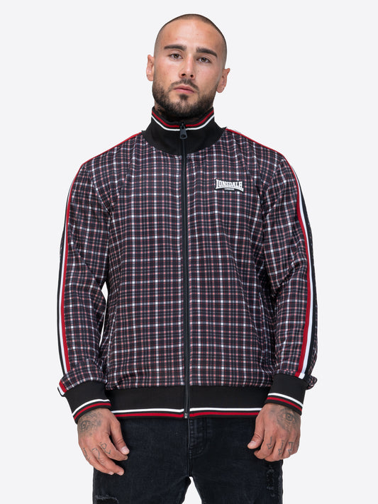 Lonsdale 117790 Whelley Trainingsjacke Schwarz/Rot/Weiss
