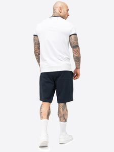 Lonsdale 117794 Maist T-Shirt & Shorts Set Weiss/Schwarz