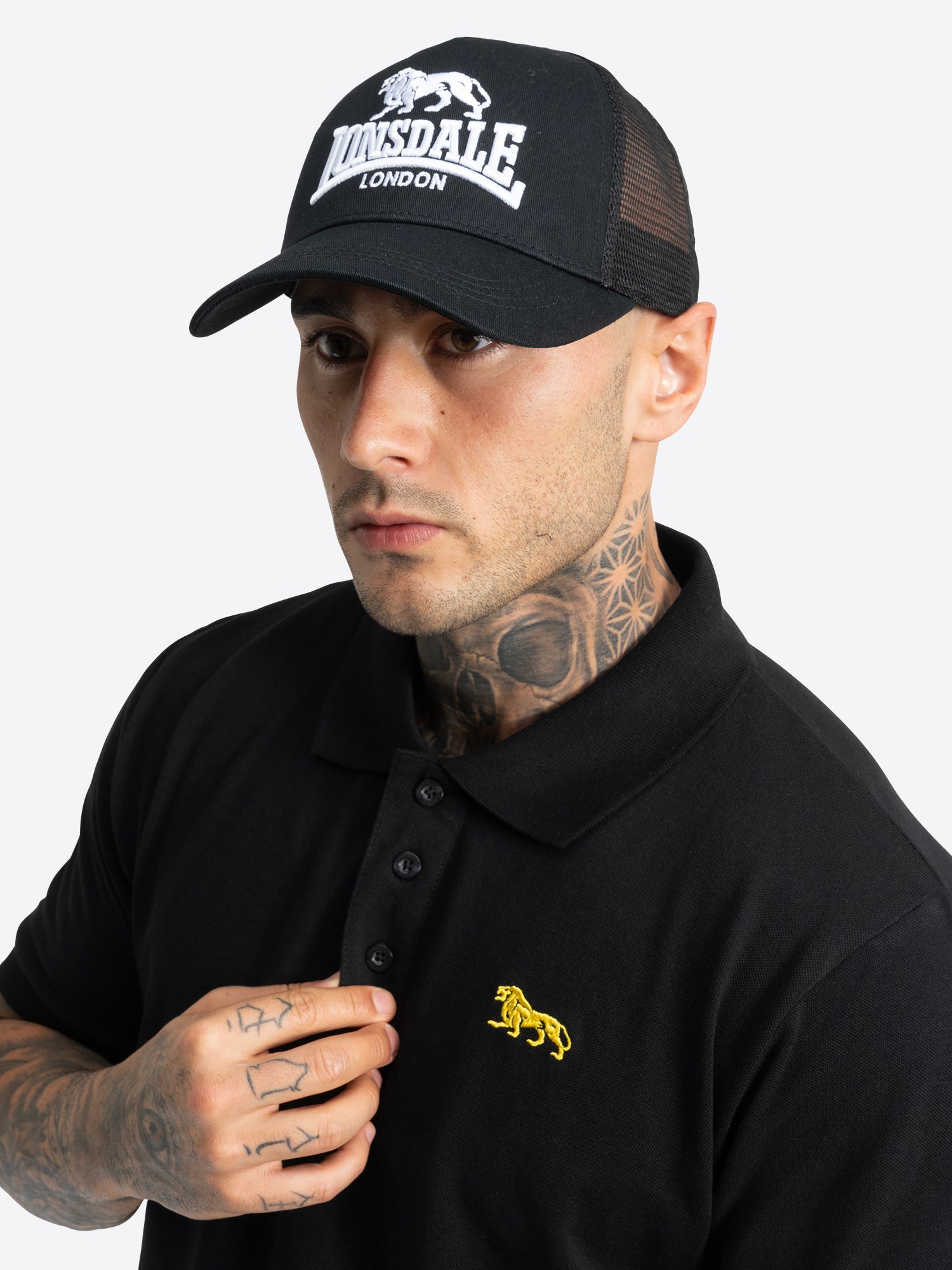 Lonsdale 117795 Blaydon Cap Schwarz