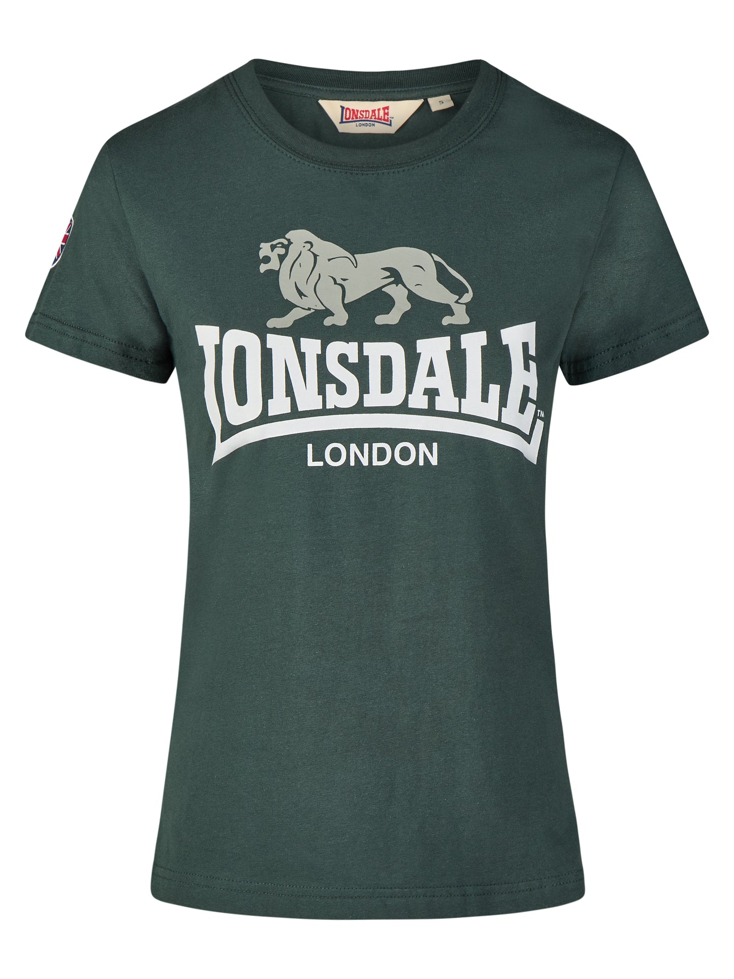 Lonsdale Damen-T-Shirt mit Logo-Druck auf der Vorderseite